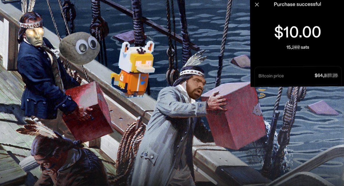 RustyOldJack's tweet photo. @BTCFakDaBanks @happyclowntime @PsyduckSC @taodejing2 @sathoarder @RayPoisonaut @MEPHISTO218 @BrokenSystem20 @AnonLiraBurner @illiteratewithd @HereforBTC @UPaychopath @yeagernakamoto @a_koby @truthfulthird @JohnOdetteMD @RubenStacksCorn @15Grepples @FreeBorn_BTC @BigNCheesy @VStackSats @aSovrynVagabond @DavidWearden @mandaloryanx @MidyReyes @masterminedusa @AnthonyDessauer @__overflow_ @ICOffenderII @indispensable0 @mempaull @WaldoVision3 @rwawoe @BTC_Freeborn @Masshodlghost @SatoshiInUsAll @hodlorado @_Ben_in_Chicago @Florida_Btc @LoKoBTC @hodlerHiQ #battlehash RT 300
No kings!! https://t.co/A8iRPZoPtd