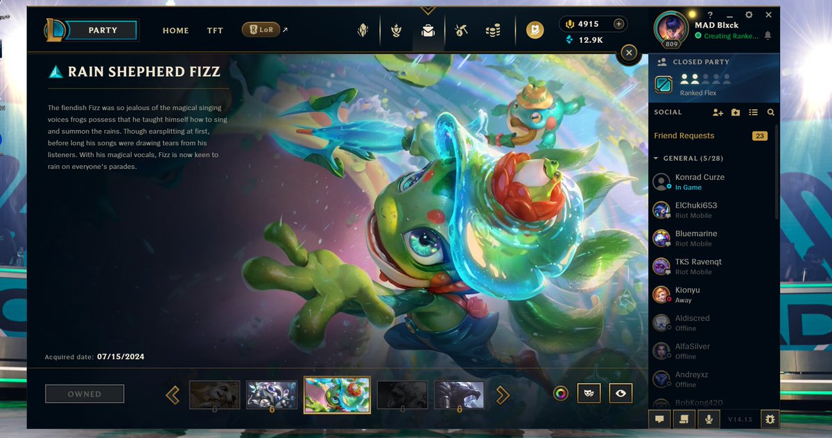 iBlackLarzz's tweet photo. @CecilillaJuega Gracias por la skin me encanto! #LeaguePartner https://t.co/llUZ3J9zam