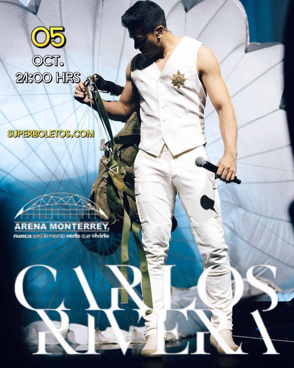 CR_CReandoS's tweet image. El 05 de Octubre es la última fecha del año en México de nuestro querido @_CarlosRivera que estará celebrando los primeros 20 años de carrera.
Adquiere tus boletos en 🔗
superboletos.com/landing-evento…

#CarlosXX #CarlosRiveraXX