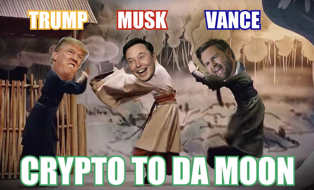 yimahk's tweet photo. 2024加密周期的中场战事

你不会想到，比特币从2���美金，五个月时间直接干到7万美金，直破新高。

你不会想到，在2024的初夏，借着德国卖币事件，VC持续抛压，没有新叙事，山寨狂跌不休，币圈又仿佛回到一片死寂。

你更不会想到，随着几声枪响，西方政治流量再次涌入加密行业，忽如一夜春风来，三根阳线，逆天改命。

2024年7月，我们��在经历本轮牛市的中场战事。

上一轮，elon狂喊 $DOGE 干了上百倍，这一轮elon+trump，马一龙给川普加了巨量的池子（金钱+流量+声望+选票），两个巨有钱的老灯组了巨型LP，两个人都是meme鼻祖，然后新招来了一个38岁的加密友好的小老弟，这就是本轮有巨大想象力的，非常西方native的加密叙事。

比特币即将从散户草根--VC机构--主权持有的三级跃升。比特币本事也在看不见-看不起-看不懂-追不上的历史中越走越远。

抛开加密行业，再扯远一点，马斯克是典型的中国友好型商人，另一位和他一样大名鼎鼎的美国商人是蒂姆库克。特斯拉和苹果，可谓是中国人高消费群体持有最多的高科技美国产品。马斯克这些年多次���问中国，在上海建厂造车，用中国速度帮助中国新能源产业实现了历史量级的增长，几年时间，对比日系丰田本田，德国BBA，美国福特等传统车企，中国的汽车行业也似乎完成了跨越式的弯道超车。这是史无前例的，世界前两大经济体合作的，技术+政策+生产力结合的完美案例。

合则两利，斗则俱伤。反观川普上任的几年中，中美贸易摩擦升级，加征各种关税，中国净出口下降，廉价劳动力转移至越南等国，华为中兴等高科技产业被卡脖子，这些都是顶级商人川普做的好事。

不出意外，明年年初，川普即将再次上任美国总统，亲中的马斯克是否会建言川大，缓和与中国的政治及贸易关系，这对中国实体经济，A股和港股的走势，���响更为重大。

中场休息过后，利好频传，我们迎来了这轮加密周期的下半场，做多你的资产！