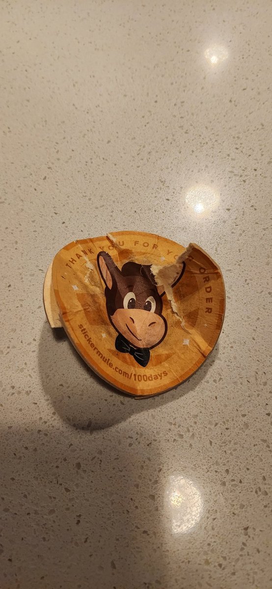 xjumper84's tweet photo. Rookie move @stickermule we'll never buy products from you ever again. Way to alienate your clients. Trash products, trash marketing. As a Republican I'm offended by your email. Be better. https://t.co/Ivmhbc3nrm