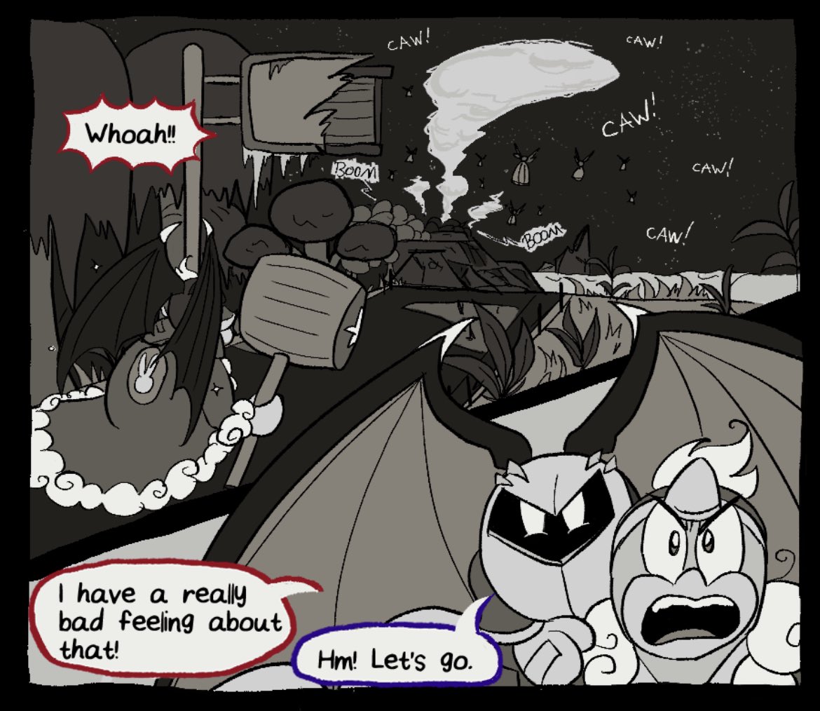 jojo_schmo's tweet photo. Hello!! 🫧 if you like Kirby comics and you’re not on tumblr, consider reading The Forgotten Land Roleswap comic on Comicfury! 🌟 
https://t.co/J2owz7mhgy https://t.co/YlfHGczsDr