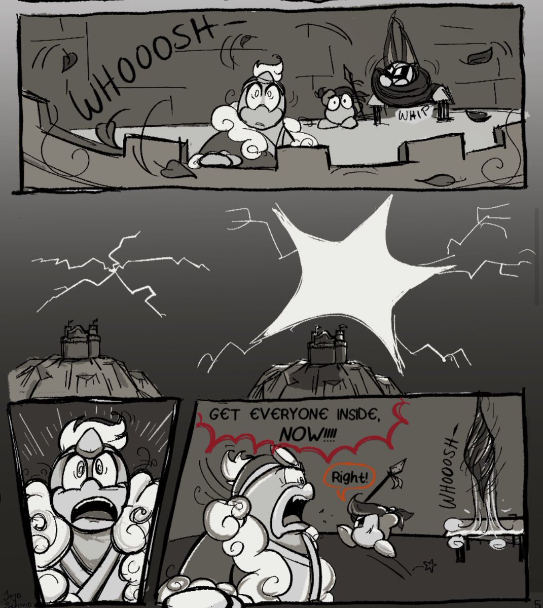 jojo_schmo's tweet photo. Hello!! 🫧 if you like Kirby comics and you’re not on tumblr, consider reading The Forgotten Land Roleswap comic on Comicfury! 🌟 
https://t.co/J2owz7mhgy https://t.co/YlfHGczsDr