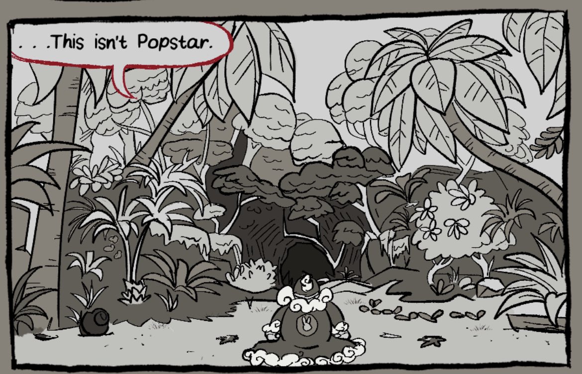 jojo_schmo's tweet photo. Hello!! 🫧 if you like Kirby comics and you’re not on tumblr, consider reading The Forgotten Land Roleswap comic on Comicfury! 🌟 
https://t.co/J2owz7mhgy https://t.co/YlfHGczsDr