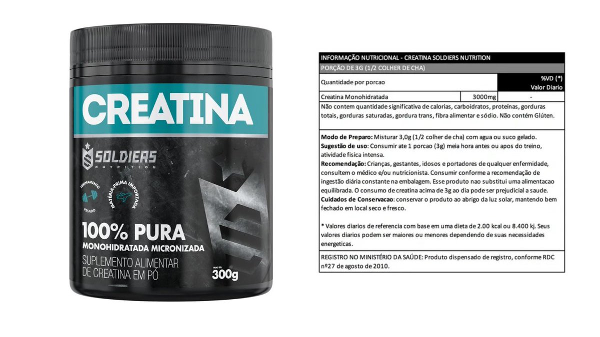 urubupromo's tweet image. CREATINA DOS SOLDADOS TA MUITO BARATA
(loja oficial da soldiers na amazon) 

Creatina Monohidratada Pote 300g

por 59,41
amzn.to/3y0YJ5P