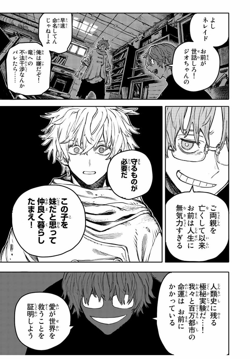 家族を失った灯台守が竜を拾う話 4/12 