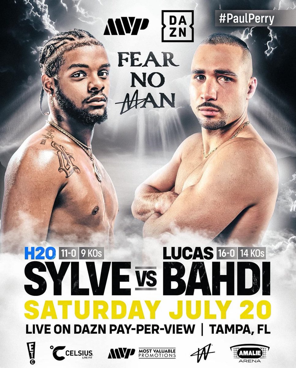 badgers_media's tweet photo. It’s fight week for @PrinceBahdi!  Saturday, July 20 live on @DAZNBoxing PPV.  #boxing  #paulperry https://t.co/tRpuPghEJH