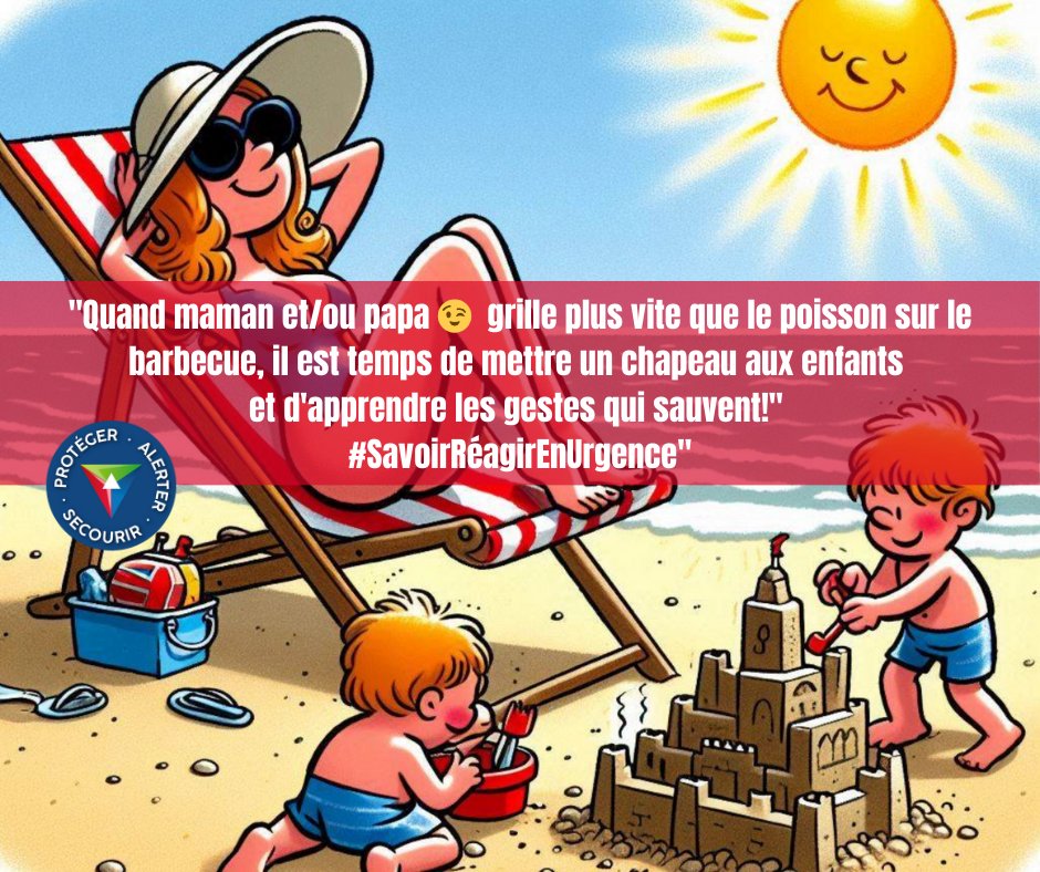 🚨Des malaises peuvent survenir lorsqu'une personne est exposée à une ambiance chaude (exemple: été, période de canicule, travail en ambiance chaude...) ou à la suite d'un effort prolongé.
 
👉 protegeralertersecourir.fr

🏅🏅 des jeux médailles d'OR du concours Lépine 2019 &amp; 2022