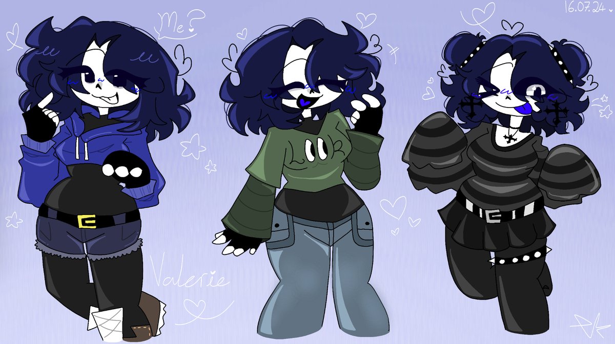 InfamousGoober's tweet photo. outfit /shading test with my personal canvas ⭐️
#valerie #undertale #SwitchTale 🫐 https://t.co/VnIJNn5aaI