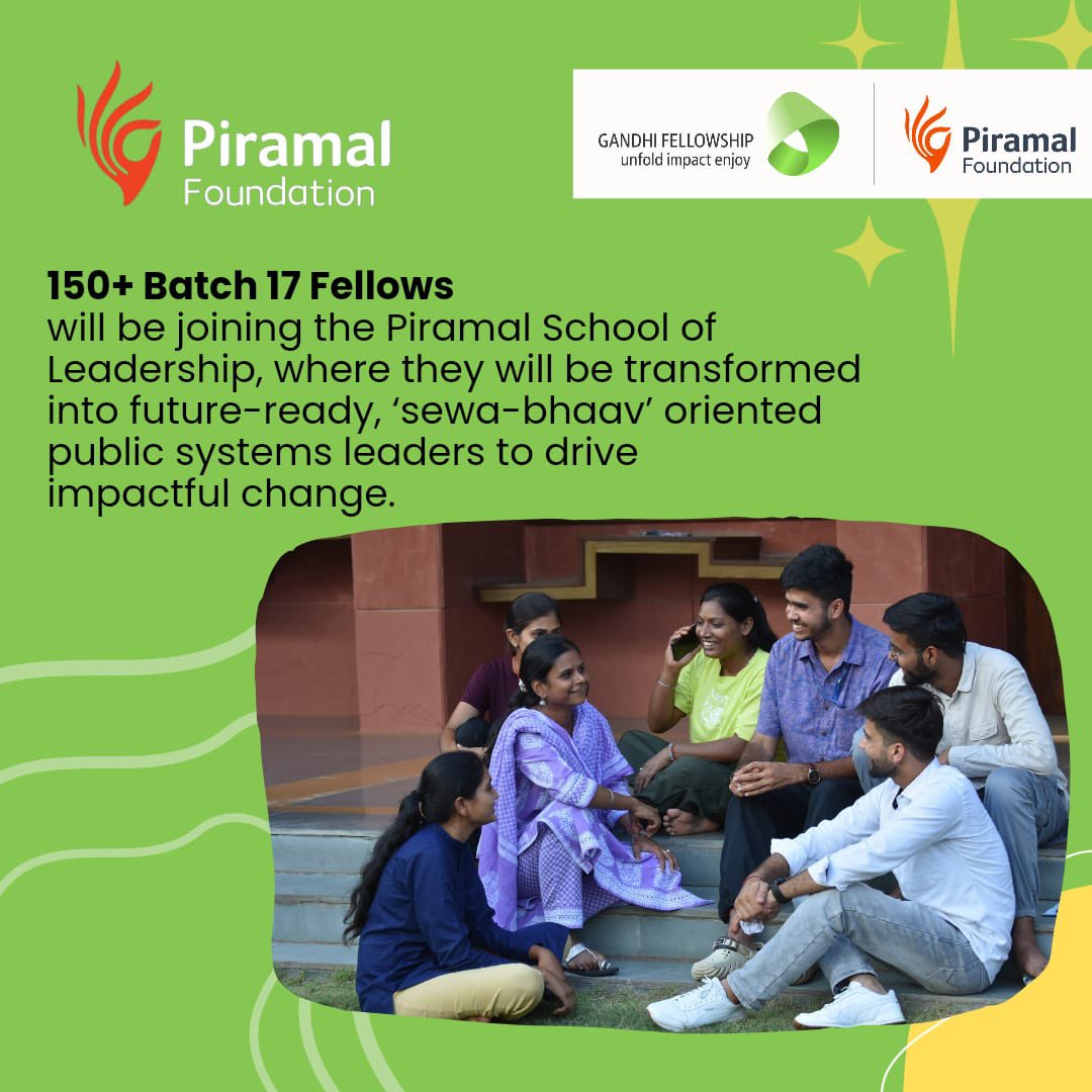 Gandhi Fellowship tweet media