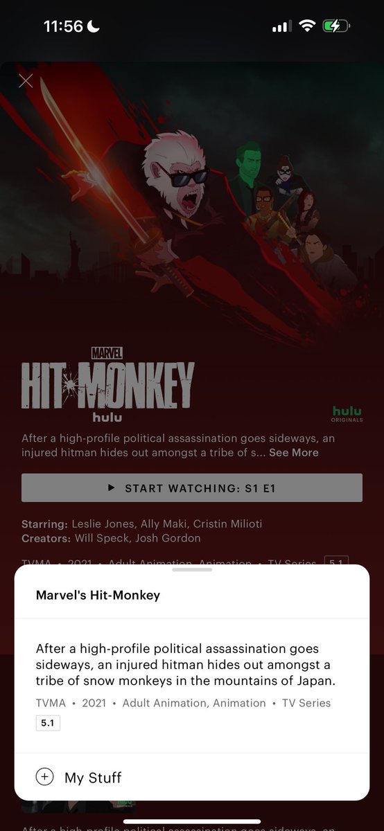 jerja_wutt's tweet photo. Opened Hulu so I can fall asleep to one of my comfort shows and this is what I see. I’m so tired y’all and not just bc it’s my bedtime🤦🏽‍♀️😩 https://t.co/oIttKb8PC2