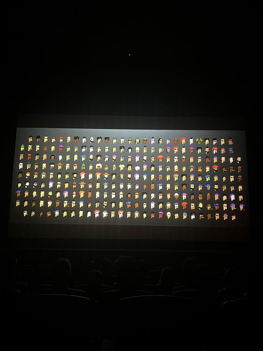 KellyPantaleoni's tweet photo. The world’s first NFT funded film premiere @calladitafilm by filmmaker @miguelfaus in Hollywood tonight 👾 funded by the @cryptopunks &amp; us degens! Can’t believe this ride we’ve been on in the #Film3 movement ✨ so exciting @s_bingeable @DCP_Foundation @Film3Squad https://t.co/aHSQuG5hRw