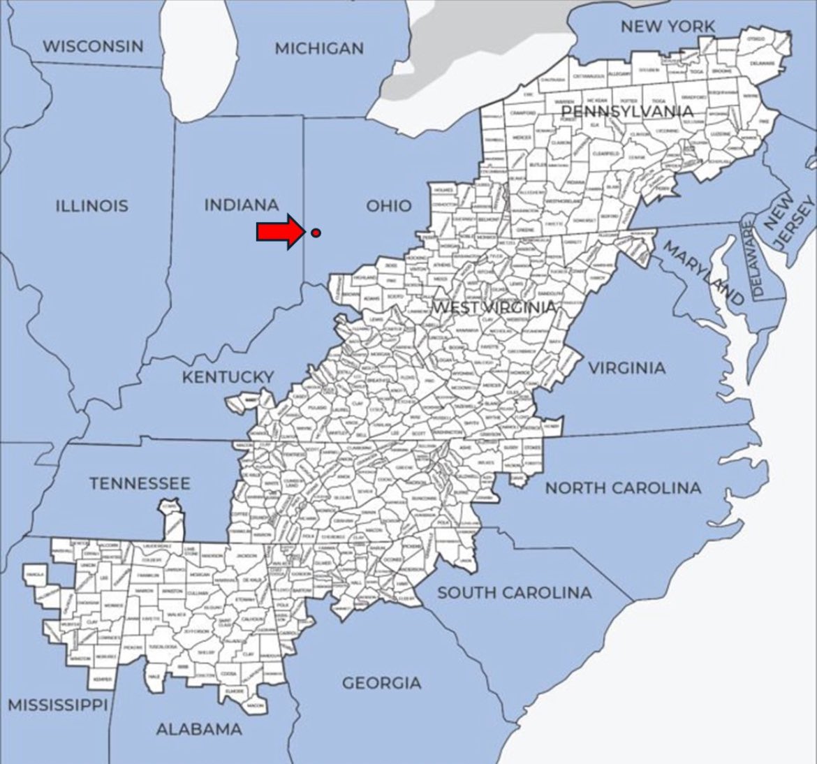 JasonKirell's tweet image. Tony Soprano lived closer to Appalachia than JD Vance.