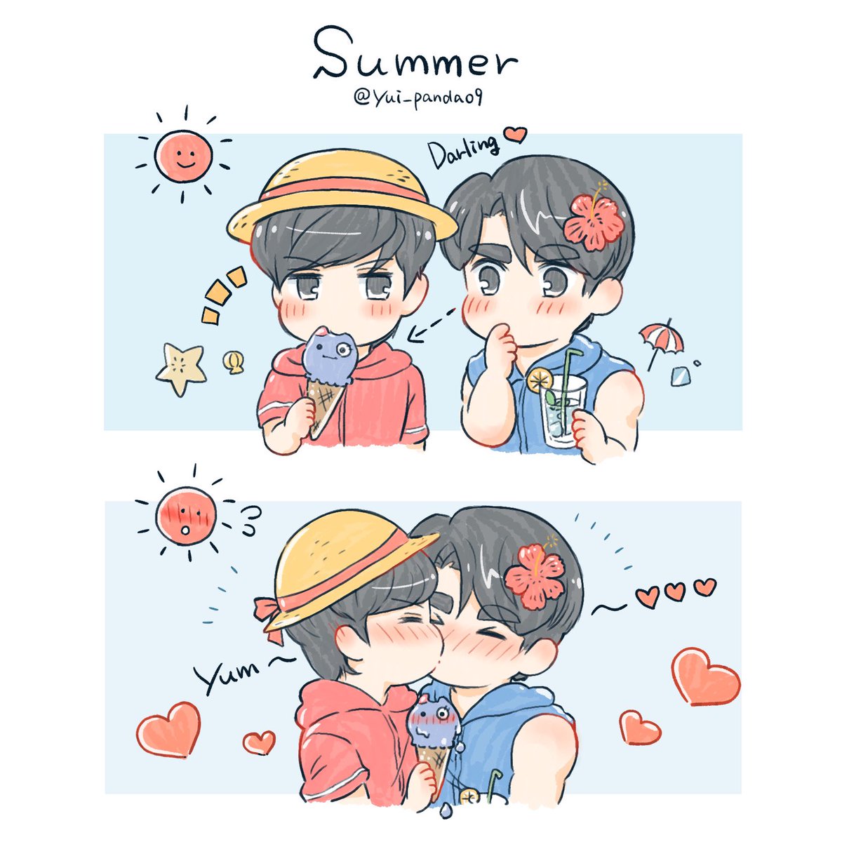 yui_panda09's tweet photo. 😋🍨💖
#BadBuddy_Fanart https://t.co/4RlRzPxOs9