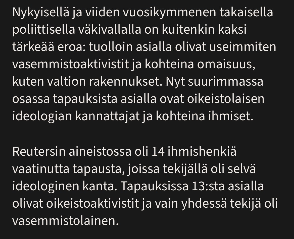 Terve yhteiskunta terveessä valtiossa.
