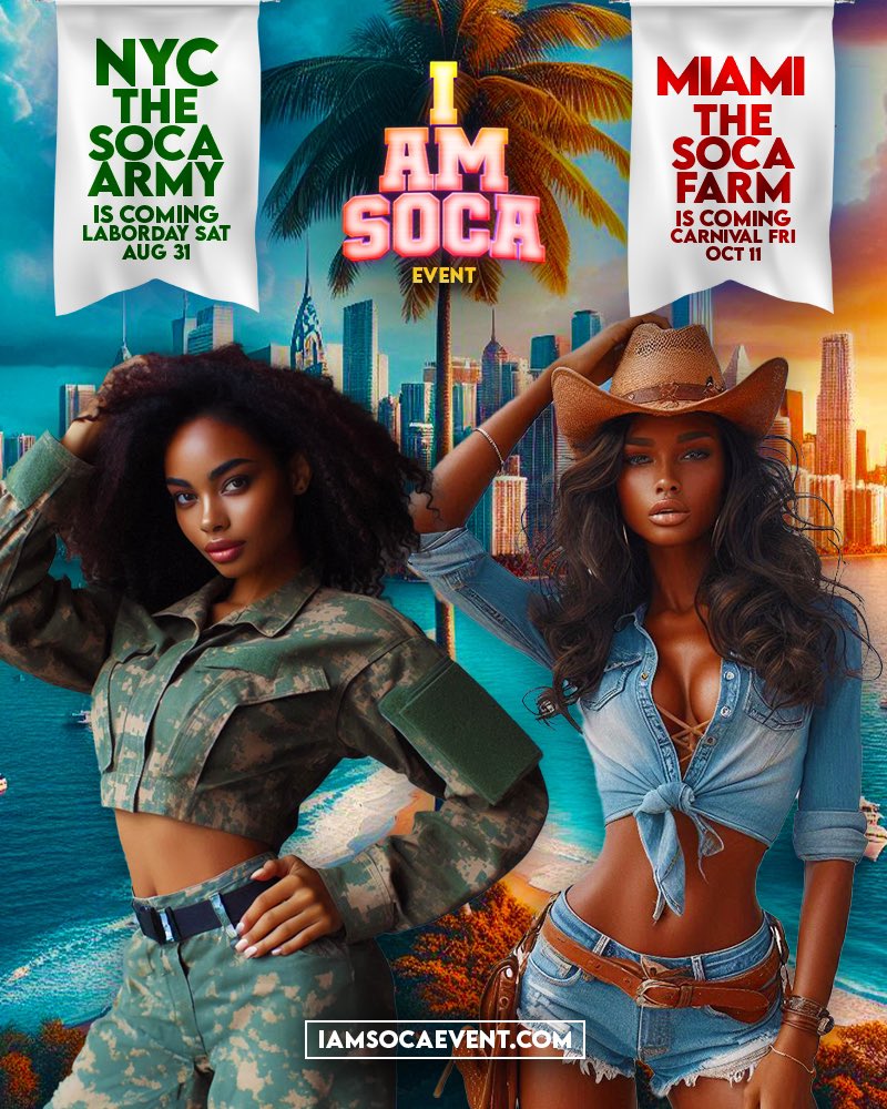 IAmSocaEvent's tweet photo. UP NEXT… NYC &amp; MIAMI… 🤩 STAY TUNED! https://t.co/soCl52xstw