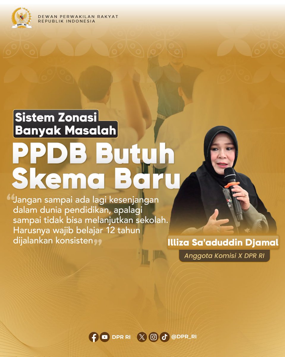 sukagimmick93's tweet image. Selasa sianggg masih diramaikan dengan #PPDB #Zonasi yg dipaksakan. #Komisi10 menegaskan jangan sampai dengan sistem yg ada malah menyebabkan anak kurang mampu tidak bisa melanjutkan sekolah, karena adanya sogok menyogok dan jual beli kursi.