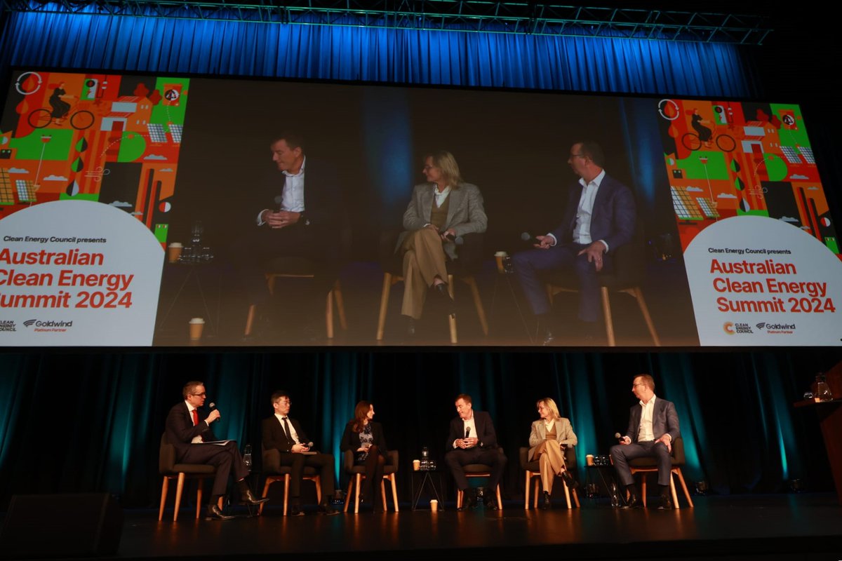 cleannrgcouncil's tweet image. After that, it’s off to networking drinks and the sold-out Gala Dinner, sponsored by NAB.  

#AustralianCleanEnergySummit #ACES2024 #cleanenergy #renewableenergy