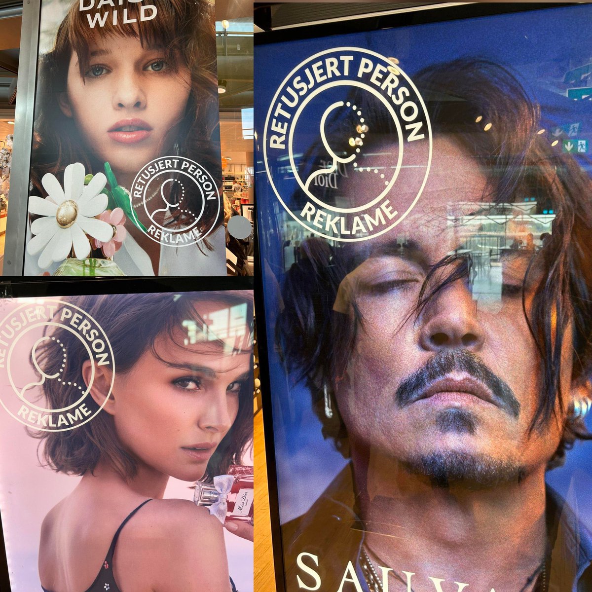 12. En Noruega, la ley exige aplicar una etiqueta estandarizada a toda publicidad en la que se altere la forma, el tamaño o la piel del cuerpo mediante retoques u otras manipulaciones.