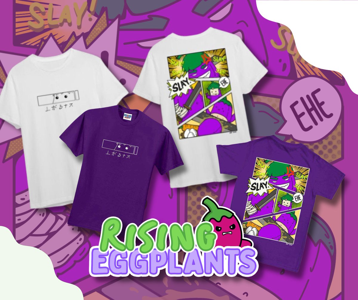 🍆 BRAND UPDATE! 

We are running low on our shirt supply! 👀

Make sure to secure your own now! 👕

Send us a DM for orders. 📩