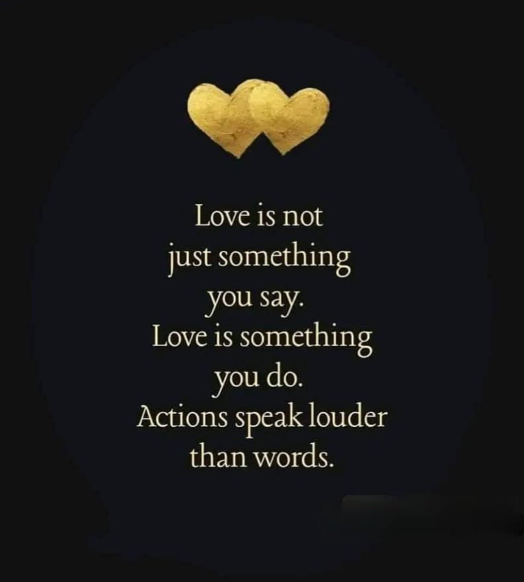 Love is something you do!