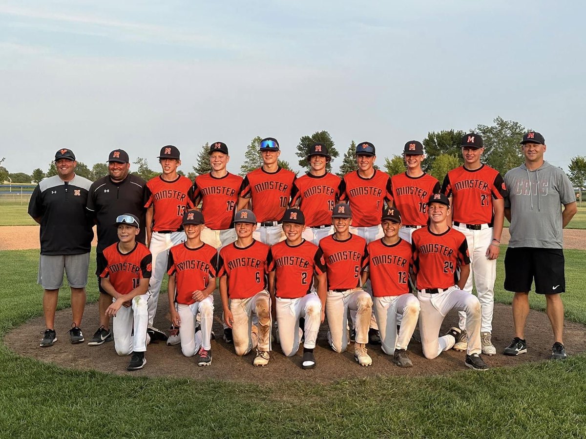 akaylor58's tweet photo. What a day for Minster baseball!

✅ 7U - Russia tourney champs.  The future is BRIGHT!

✅ 14U - Russia tourney champs.  Grinders.  It hasn’t come easy to this bunch.  Awesome to watch them grow!

✅ ACME - state champs.  Passionate  competitors.  Can’t wait for spring! https://t.co/iaV8URvVOQ