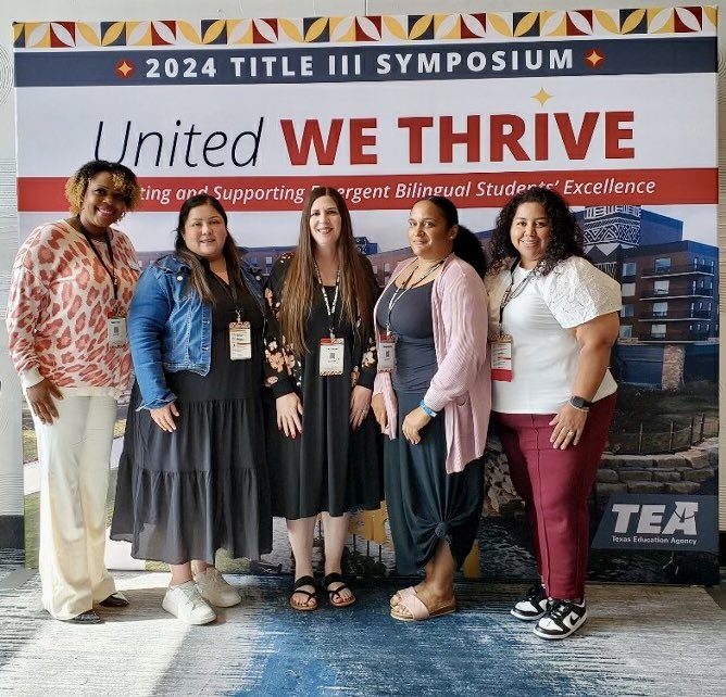 Mariel Marquez (@mimarquezz) on Twitter photo My first day with Royse City ISD and we are attending the Title III Symposium! Grateful for my team <a href="/RC_BilingualESL/">RCISD Multilingual Services</a> to be able to bond and learn together. So many great sessions to support our Emergent Bilinguals.#t3symp24 <a href="/ColonMillyEd/">Milly Colón, MS. Ed.</a> <a href="/lacy_packard/">Lacy Packard</a> <a href="/MariluRios0908/">Marilu Rios</a> <a href="/vhueyRCISD/">Valerie Huey-RCISD</a> My first day with Royse City ISD and we are attending the Title III Symposium! Grateful for my team <a href="/RC_BilingualESL/">RCISD Multilingual Services</a> to be able to bond and learn together. So many great sessions to support our Emergent Bilinguals.#t3symp24 <a href="/ColonMillyEd/">Milly Colón, MS. Ed.</a> <a href="/lacy_packard/">Lacy Packard</a> <a href="/MariluRios0908/">Marilu Rios</a> <a href="/vhueyRCISD/">Valerie Huey-RCISD</a>