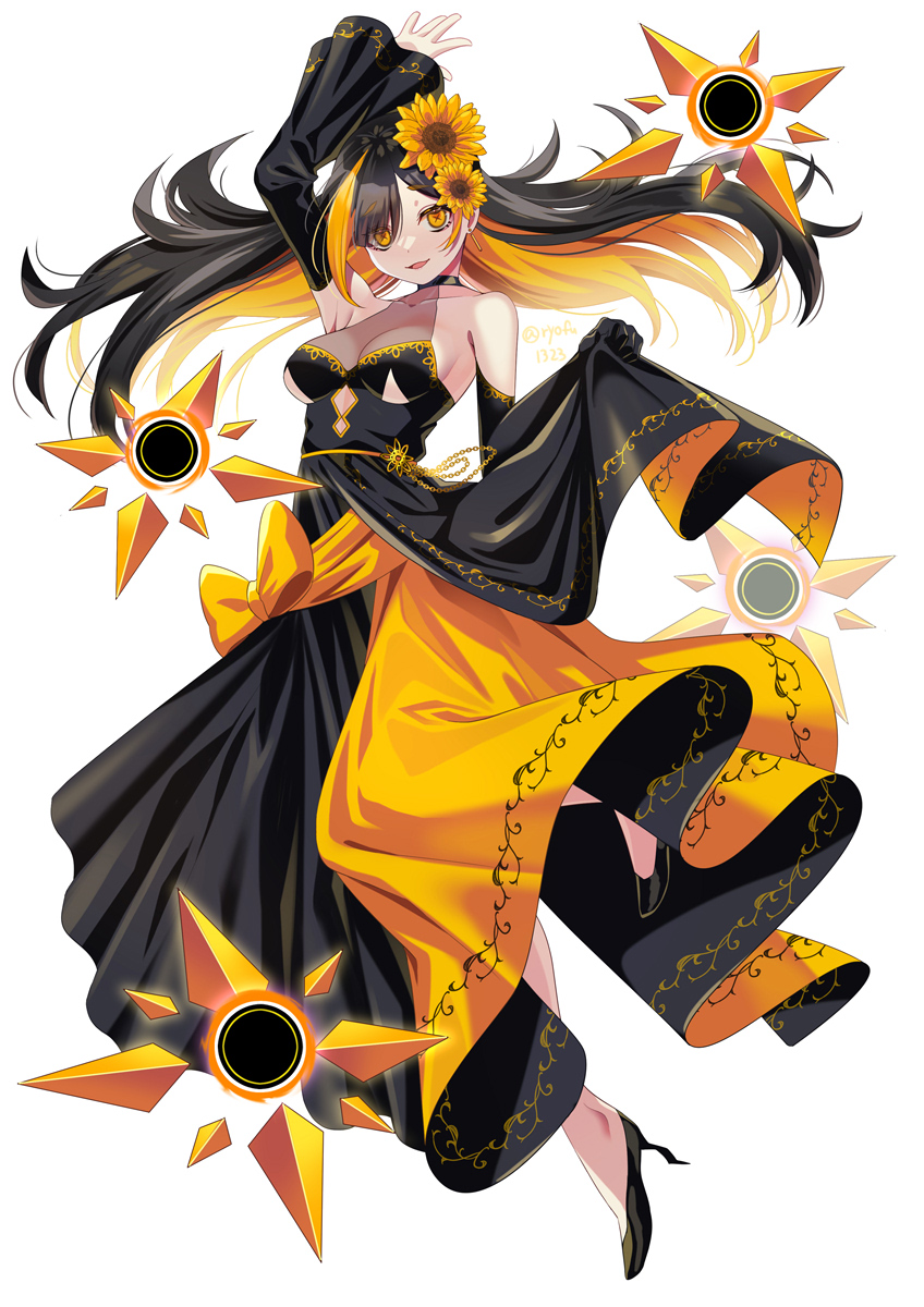 「向日葵の踊り子#オリジナル 」|りょふ彦@絵仕事募集中のイラスト