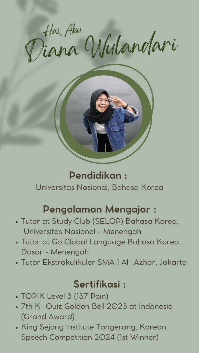 dwldr25's tweet photo. Mungkin kalau ada yang mau ditemenin belajar bahasa Korea/ Les bahasa Korea + butuh tutor, boleh yuk. Bisa offline sekitar Jakarta-Bekasi, atau online juga bisa banget. Fee? Bisa diobrolin hihiw~ https://t.co/yneV6UmZ8l