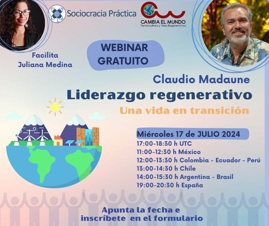 JULIANA_MMF's tweet photo. Te invitamos cordialmente al webinar gratuito: *"Liderazgo Regenerativo: Una Vida en Transición”*

                                     *Para inscribirte llena el siguiente formulario*: https://t.co/5sO5naGgAD https://t.co/id4HUGsdx6