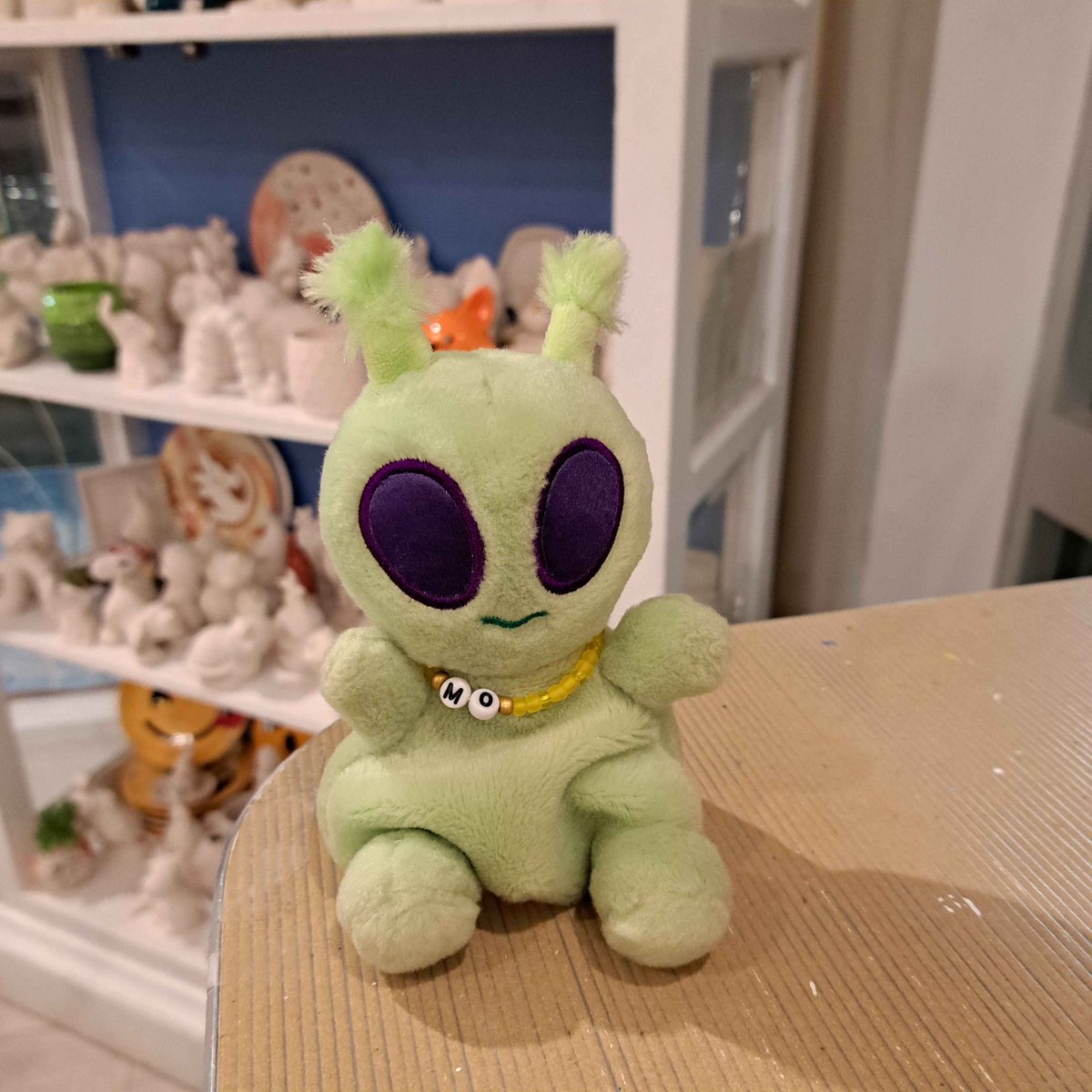 dexterousli's tweet photo. @pinky_human @chumblings You also have a bracelet necklace for yours! So cute! Mine is named Mo ^_^ https://t.co/ojGkRsadq0