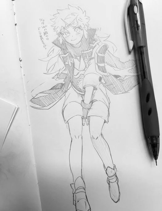 通話落書きしてたら割とガチトーンで熱を聞かれた妄想殿下だよ...
※ショタってる 