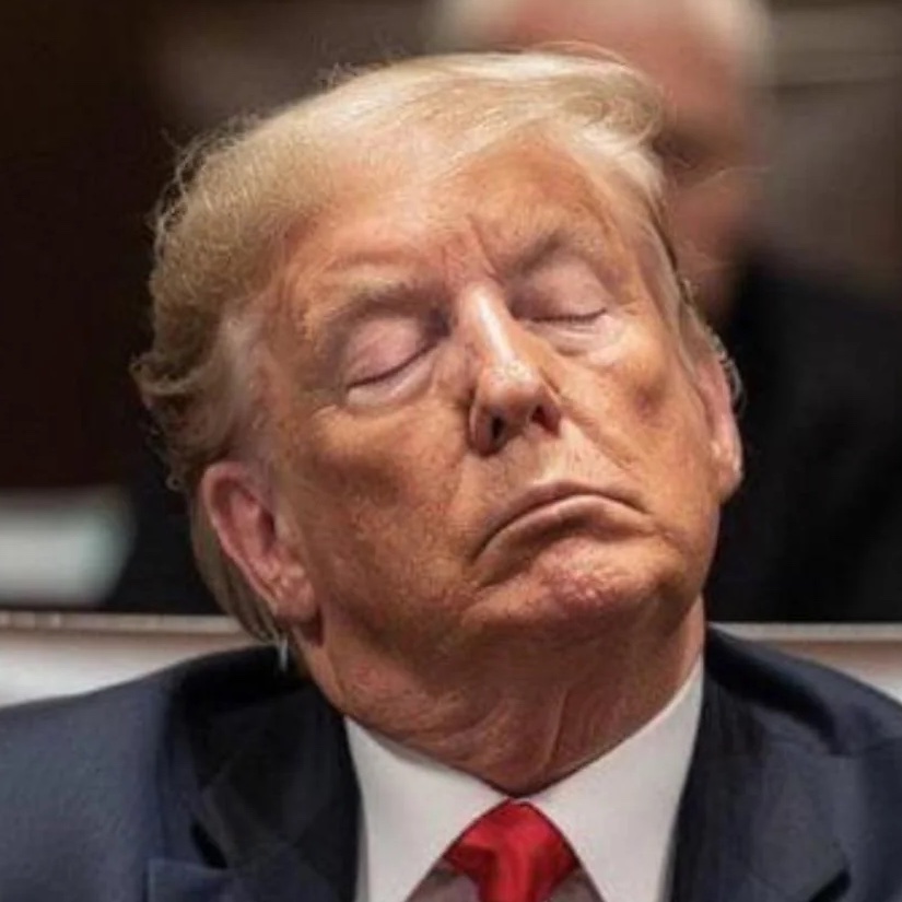 anyonewantchips's tweet photo. Sleepy Don couldn’t stay awake during the RNC - but please go on about Joe Biden’s age. https://t.co/o55X0j4f9b