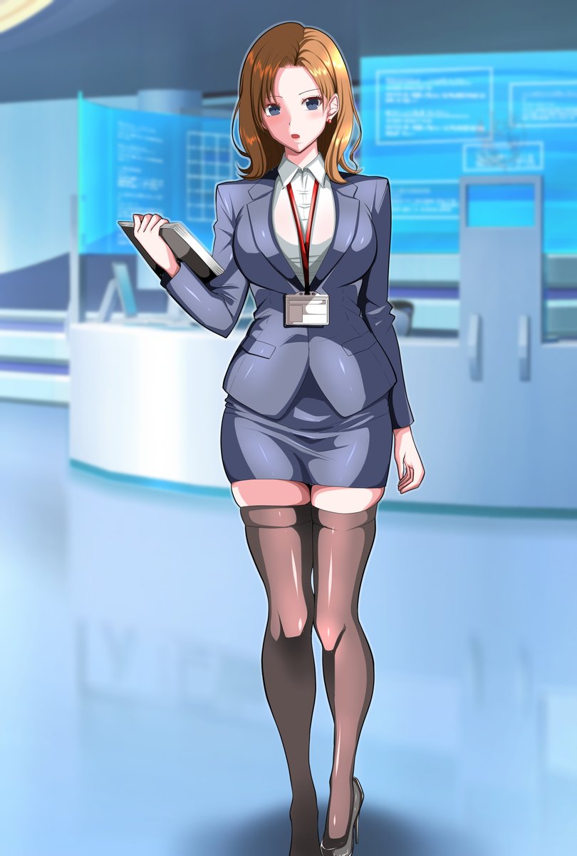 pixivリクエストを納品しました❤
ドリアーヌオリジナルのOLさんです(≧▽≦)
以前描いたOLさんを気に入ってくださり依頼してくれたのです!嬉しい!!!! 