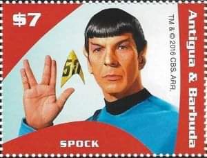 Mr. Spock, a cultural icon who transcended the screen.  His intelligence, compassion, and unwavering sense of duty made him a beloved character for generations. 

Share your thoughts in the comments below! 
#StarTrek #Spock #Vulcan #LLAP #startrekstamps #dailystamp