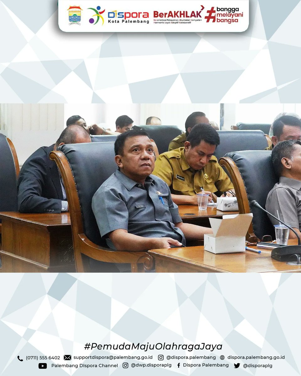 disporaplg's tweet photo. Rapat Koordinasi terkait Kendaraan Dinas.

16 Juli 2024 | Ruang Parameswara Setda Kota Palembang

#DisporaKotaPalembang
#PemudaMajuOlahragaJaya https://t.co/OCbX4yXMqo