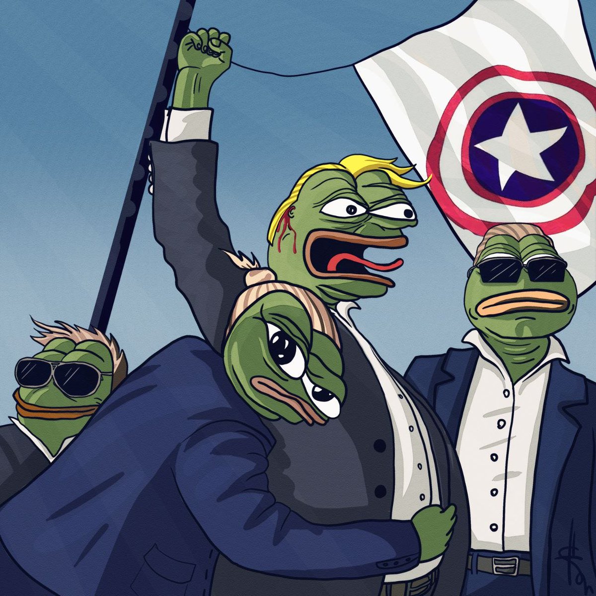 TrumpeErc20's tweet photo. #missedme  $TRUMPE $Pepe https://t.co/BS7GD12p4d