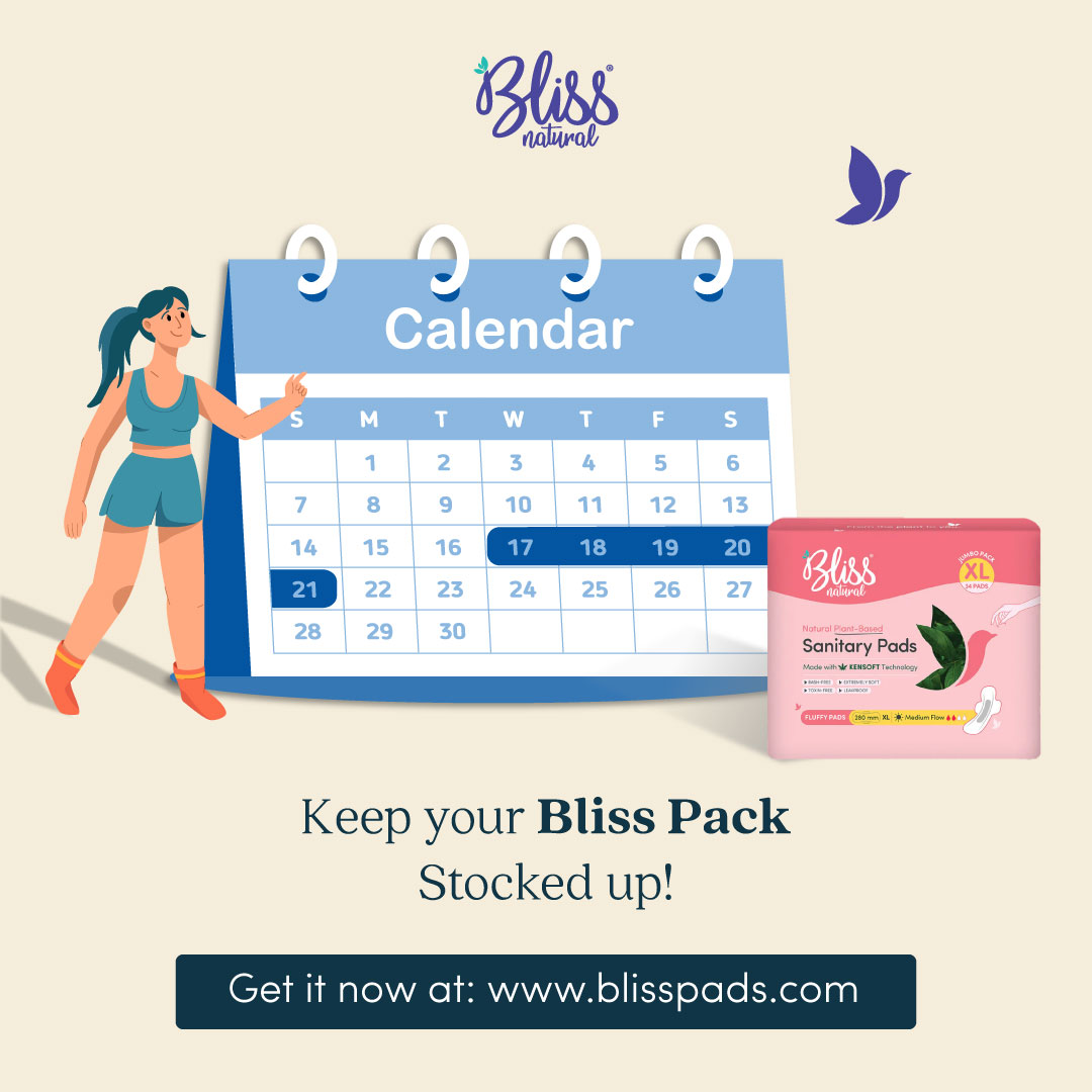 Always stock up your bliss pads because it has
~100% rash free
~Natural plant based 
~3x Absorbtion 
~No fragrances &amp; Chemical free

#blisspads #bliss #sanitarypads #femininecare #natural