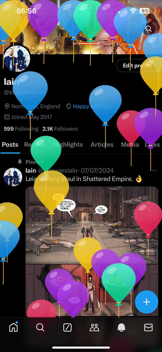 stawarsiain's tweet photo. It’s my 33rd ballon day. 🎂🎈👨‍🦳 https://t.co/ynsFL1ubIZ