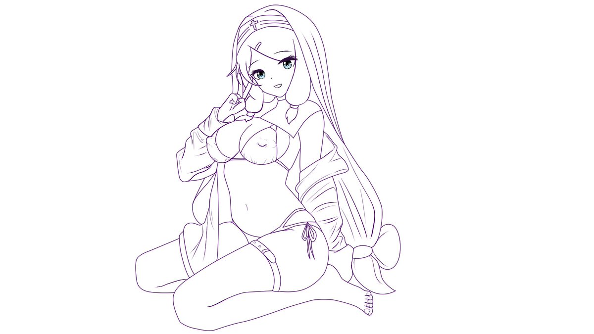 LustfulForge's tweet photo. Got another preview for you all! WIP art that will be featured in our upcoming puzzle game Pleasure Pieces.

Artwork by @HentaiUnseen 

#gameart https://t.co/JWtJKGp5gZ