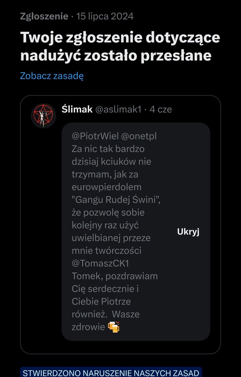 krzysztofdzi3's tweet photo. Do kolekcji.
@aslimak1
#sprzątamytwittera
#sprz https://t.co/jgtGBhz8cD