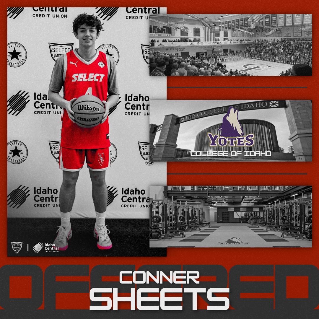 SelectHoopsUSA's tweet photo. Congratulations to @ConnerSheets1 for receiving an offer from @YotesHoops! https://t.co/XSTYlcW36N