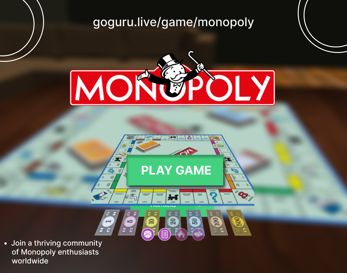 GoGuru996873's tweet photo. #Monopoly #BoardGame #ClassicGames #StrategyGames #FamilyFun #DigitalMonopoly #PropertyTycoon #GameNight #MultiplayerGames 

https://t.co/XgPtKBAY7u

Welcome to the digital edition of the iconic Monopoly board game! Experience the timeless thrill of buying, selling . https://t.co/66lcezZZ2K