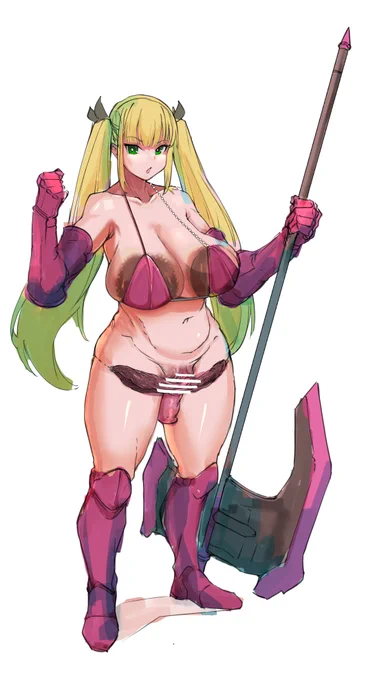 ビキニアーマー女戦士 