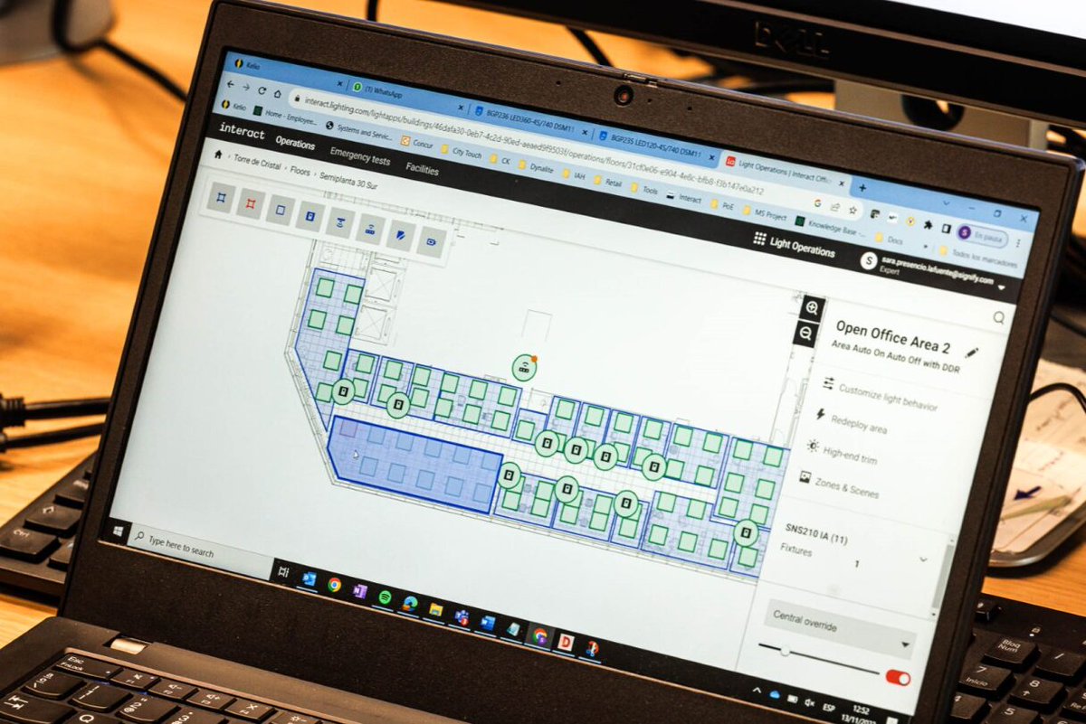 InteractIoT's tweet image. How did Torre de Cristal, Spain&apos;s tallest building, achieve a Class A (maximum) energy certification? With #InteractIoT #connectedLEDlighting, that&apos;s how. 

Learn about centralized system monitoring and management, automated alerts 👉 signify.co/44ZvL2x?

#aSignifyBrand