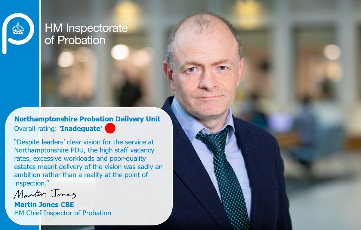 HM Inspectorate of Probation tweet media