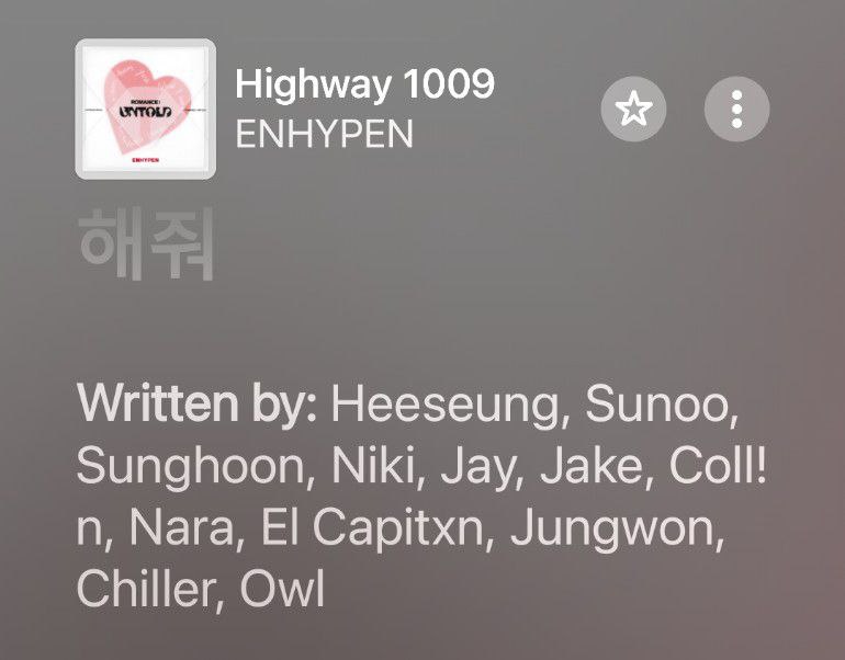 NI_KIGLOBAL's tweet photo. ENGENEs, please drop the updated template ⬇️

Hello @AppleMusic, #NI_KI’s name in the credits for 'Highway 1009' is still spelled incorrectly—it should be Ni-ki. Please correct this immediately. Thank you. https://t.co/sKwPDebQyU