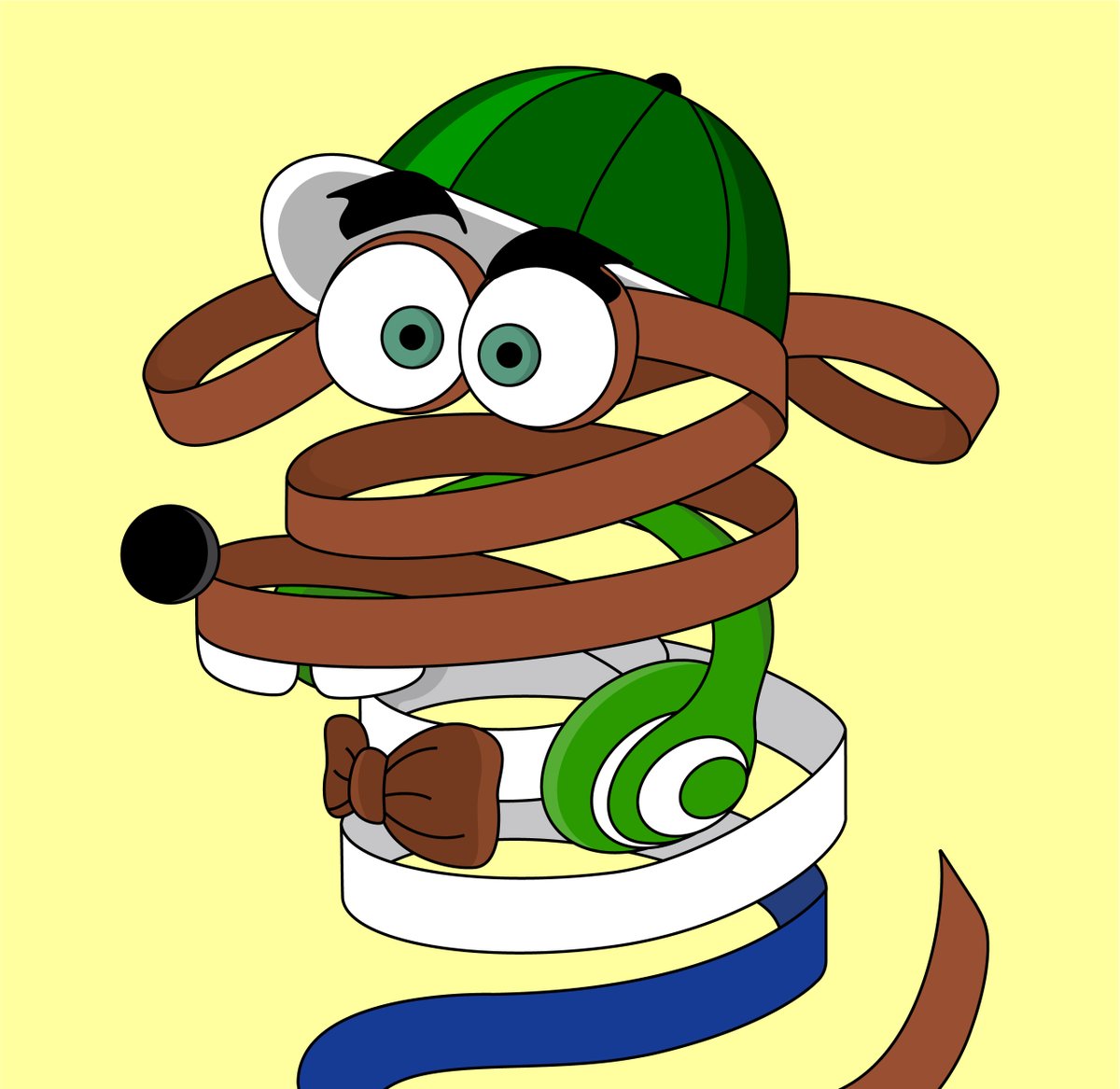 RollDogsHouse's tweet photo. Roll-Dog #52🐶        
"Teen Roll-Dog" 🎧
 #nft #nftart #nftcommunity #rolldogs https://t.co/vnnwTlSuG9