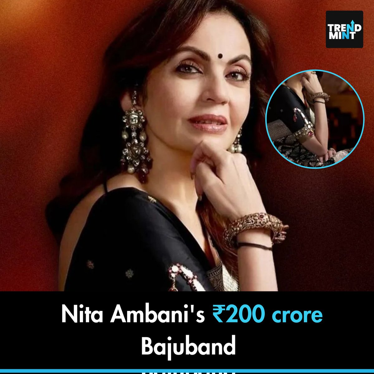 TrendMintMedia's tweet photo. (1/2) Inside the Ambani family's lavish jewelry collection.
#trendmint #akwedding #nitaambani https://t.co/xmRkEvFOPZ