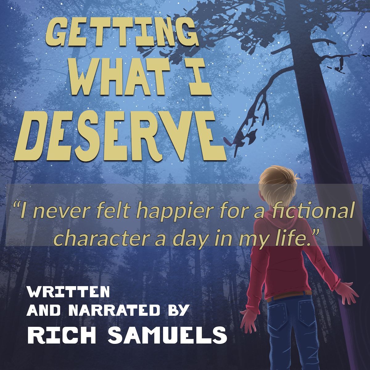 rickflix's tweet image. I still have promo codes for #FREE copies of the "Getting What I Deserve" Audiobook - An inspiring two-hour story about a boy emerging stronger from #bullying. Just DM me for a code, and #PleaseReview #yabooks #bullyingawareness #bekind